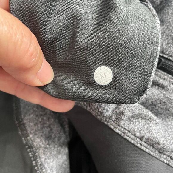 Lululemon T.H.E. Short Men’s Medium Luxtreme Liner 9" Pinweave Alpine Gray Gym - Picture 5 of 14